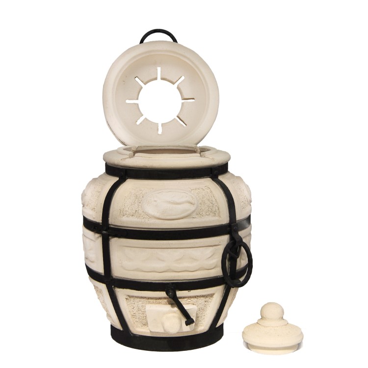 Tandoor with hinged lid T/HUNTER-L