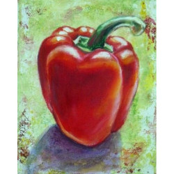 (Discontinued) Diamond painting kit Red Pepper AZ-1382