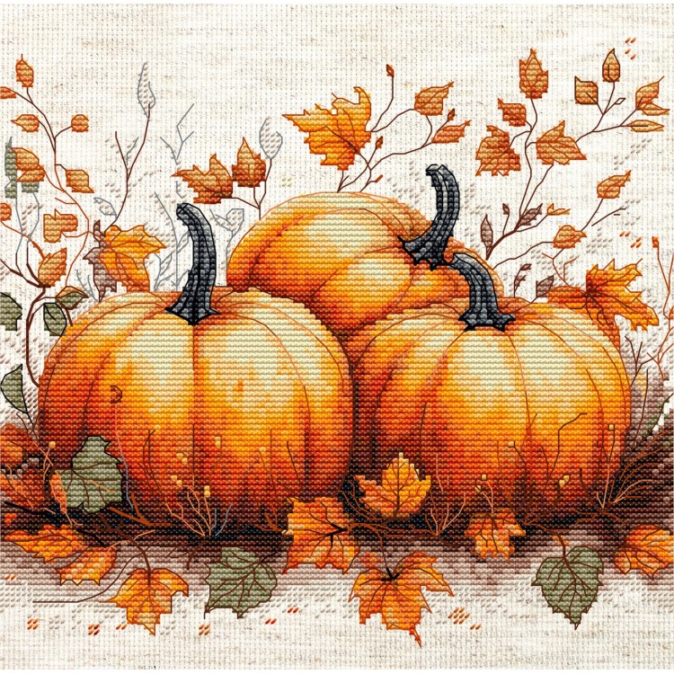 Autumn Pumpkin 19x18cm SB1434
