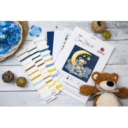 Cross Stitch Kit. "The Universe of a Teddy Bear" 16 x 16 cm  SB1436