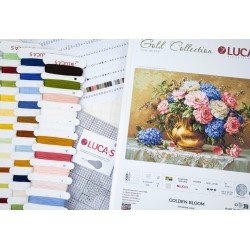 GOLD - Golden Bloom 48x33cm SB723