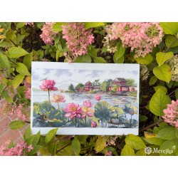 Lotus Dreams  24x44 SK281