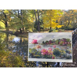 Lotus Dreams  24x44 SK281