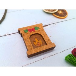 Wooden needle case KF056/125