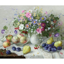 Diamond Painting Kit Flower & Fruit Still Life AZ-1196