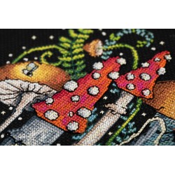 Cross stitch kit "Mushroom house" PVS-7321