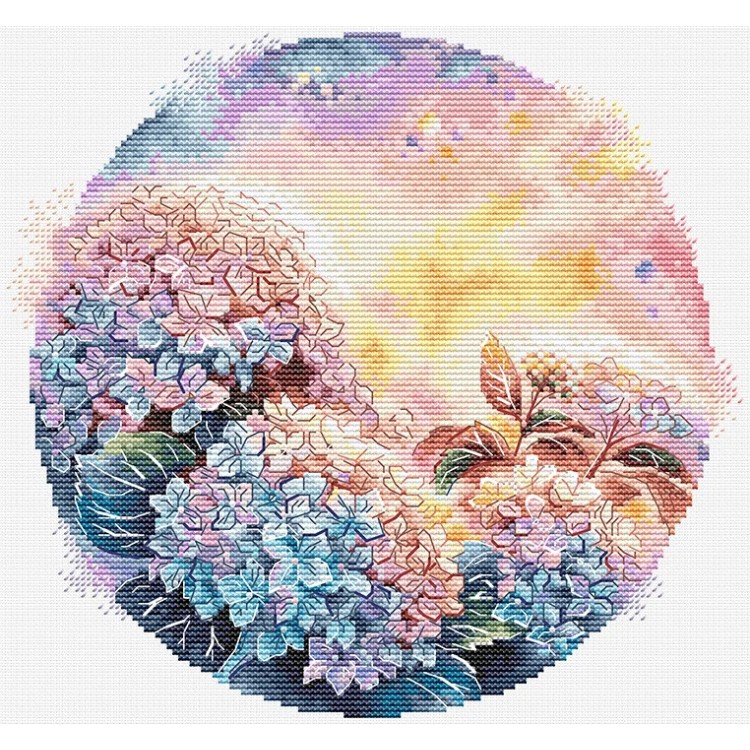 Cross stitch kit "The warmth of a new day" SANT-19