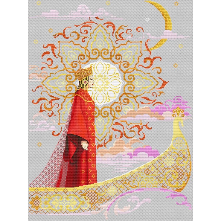 Cross stitch kit "Queen" SANTS-14