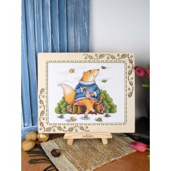 Cross stitch kit "Autumn relaxation" SM-786