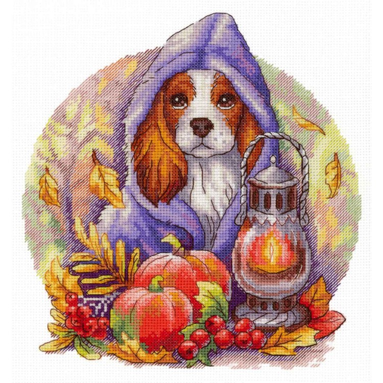 Cross stitch kit "Autumn Blues" SNV-885