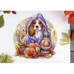 Cross stitch kit "Autumn Blues" SNV-885