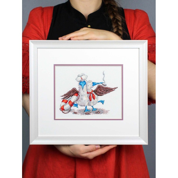Cross stitch kit "Happy Sailors" SNV-896