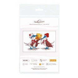 Cross stitch kit "Fish lunch" SNV-898