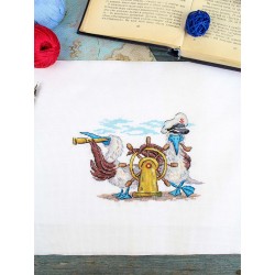 Cross stitch kit "Straight ahead" SNV-899