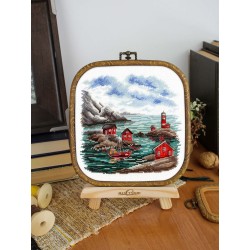 Cross stitch kit "Scandinavian Coast" SNV-953