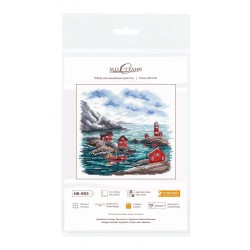 Cross stitch kit "Scandinavian Coast" SNV-953