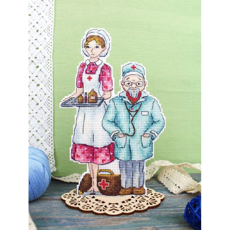 Cross stitch kit "Doctors" SR-1110