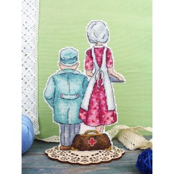 Cross stitch kit "Doctors" SR-1110