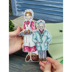 Cross stitch kit "Doctors" SR-1110