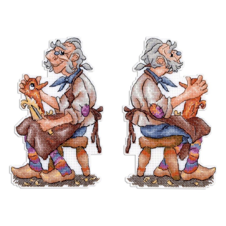 Cross stitch kit "Papa Carlo" SR-1177