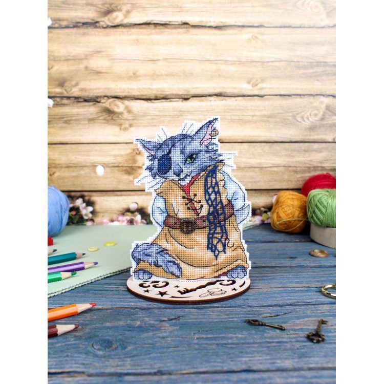 Cross stitch kit "Basilio the Cat" SR-1180