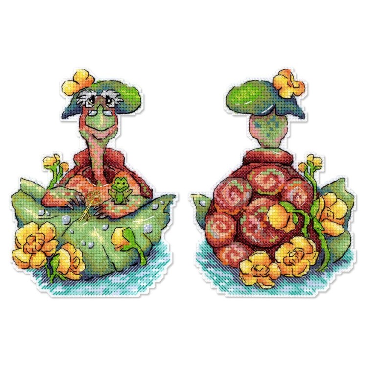 Cross stitch kit "Tortilla the Turtle" SR-1189