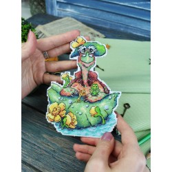Cross stitch kit "Tortilla the Turtle" SR-1189