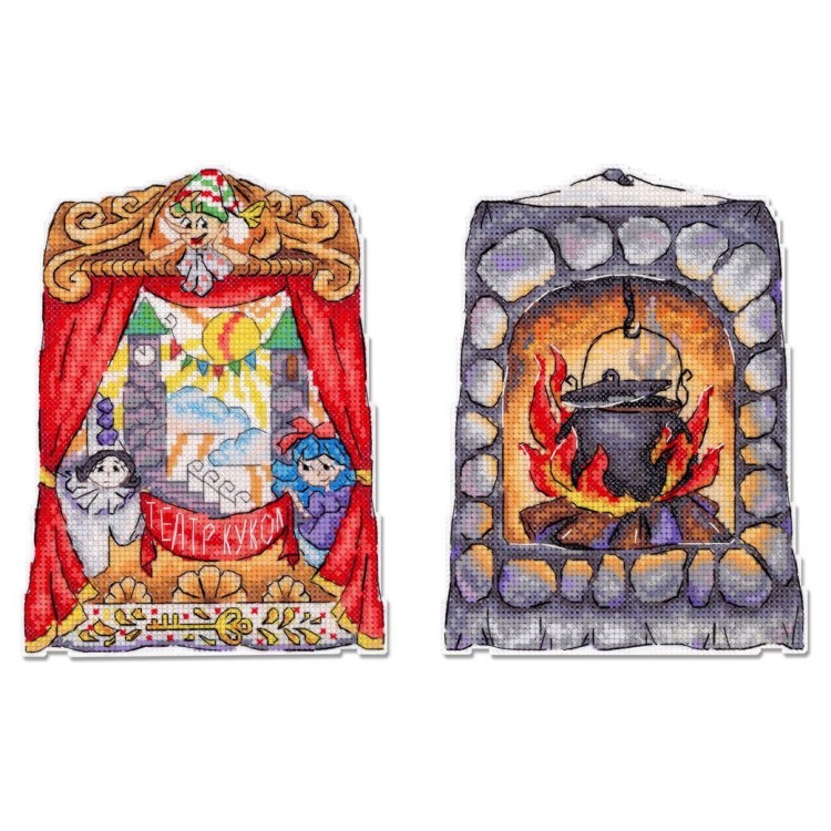 Cross stitch kit "Theater" SR-1190