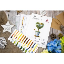 Набор для вышивания крестиком "Древо любви" 18 x 31 см SB7051