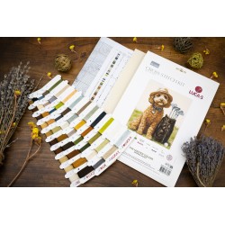 Cross Stitch Kit "The Master Golfer" 26 x 31 cm SBU5090