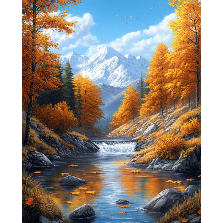Diamond Painting with subframe Autumn 30x40 cm VA862