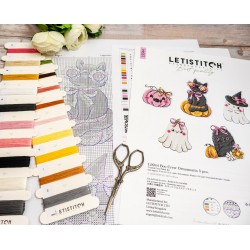 Boo Crew Ornaments 5 pcs SLETIL9944