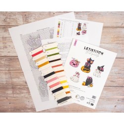 Boo Crew Ornaments 5 pcs SLETIL9944