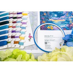 Blue Mirage 32x22cm SLETIL9951