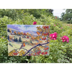 Hills Laced with Gold  31x40 SK274