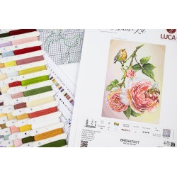 Cross Stitch Kit. "Breakfast" 25x35 cm SB7053