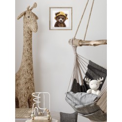 Cross stitch kit "Bear the beekeeper" KL8-584