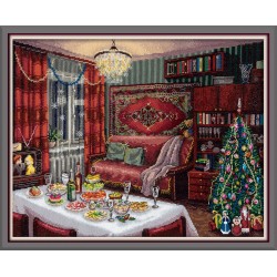 Cross stitch kit "New year's nostalgy" PGM-7480