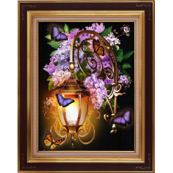 Lantern and Lilac 30x40 cm AZ-1722