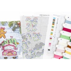 Sweetmas Ornaments 9cm (6 Pieces) SLETIL9969