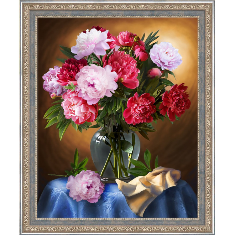 Luxurious Peonies  40x50 cm AZ-1734