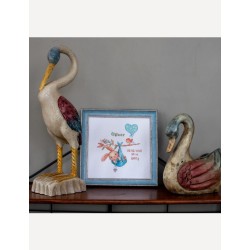Boy Birth Sampler 20x20 SRA1028