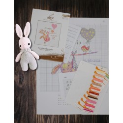 Girl Birth Sampler 20x20 SRA1029