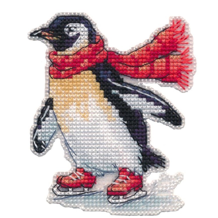 Cross stitch kit "Magnet. At the skating rink." S1717