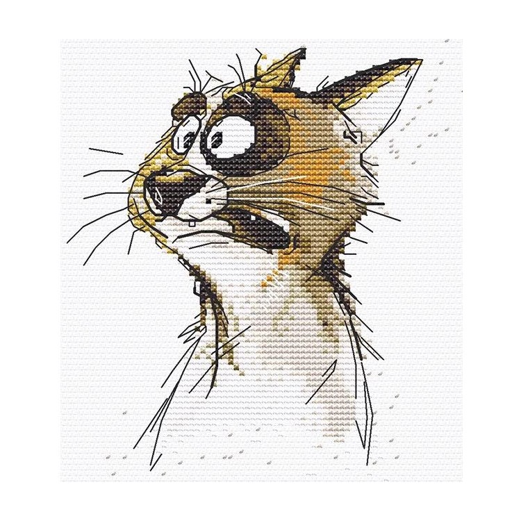 Cross stitch kit "Emotions. Shock." SANE-05