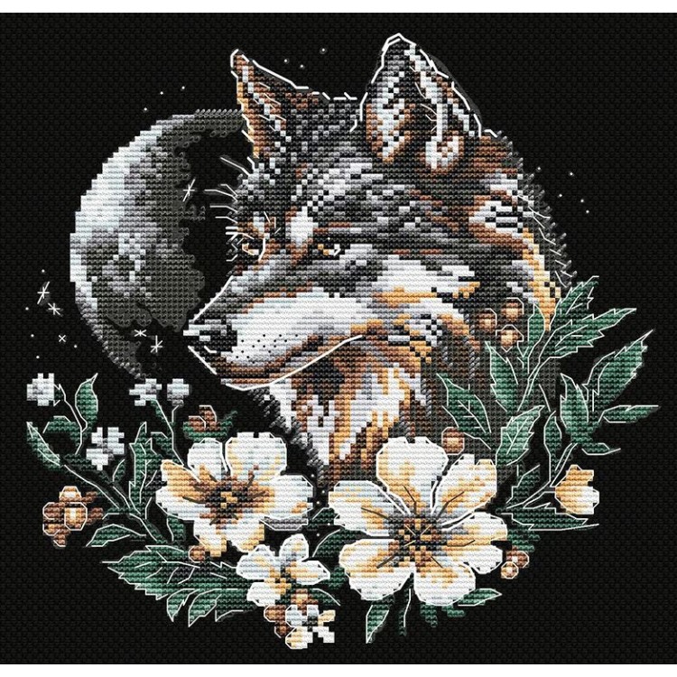 Cross stitch kit "Guardian of the Night" SANH-07
