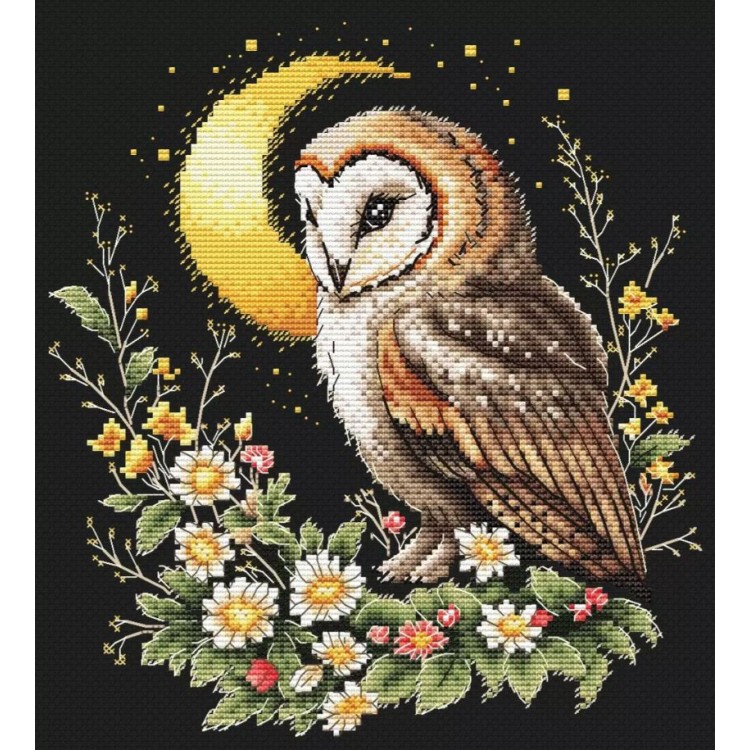 Cross stitch kit "In the moonlight" SANV-57