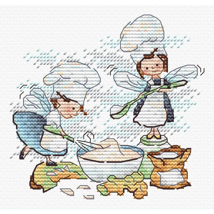 Cross stitch kit "Magic in the kitchen" SM-983