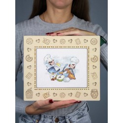 Cross stitch kit "Skilled chefs" SM-982
