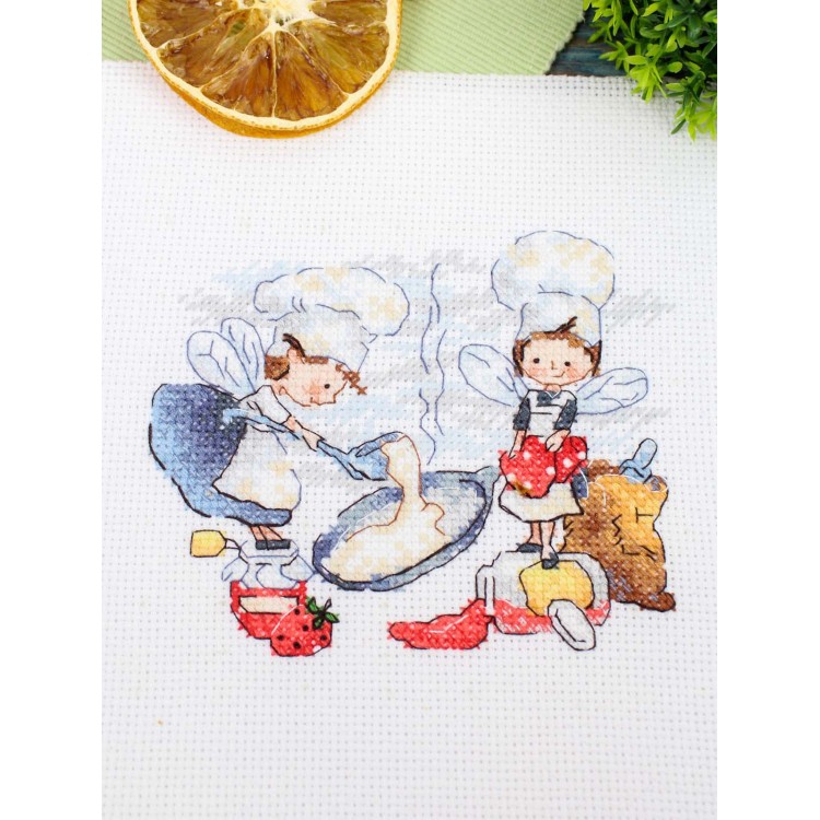 Cross stitch kit "The first pancake" SM-984
